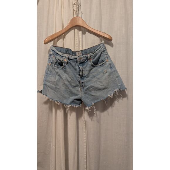 Citizens of Humanity Women’s Blue Denim Short MARLOW Easy Short Cut Off 29 - Picture 1 of 9